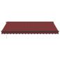 Preview: Markise Automatisch mit LED Weinrot 450x350 cm