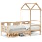 Preview: Tagesbett mit Dach 80x200 cm Massivholz Kiefer