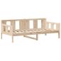 Preview: Tagesbett mit Dach 80x200 cm Massivholz Kiefer