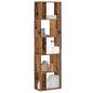 Preview: ARDEBO.de - Bücherregal 5 Böden Altholz 45x23,5x162,5 cm Holzwerkstoff