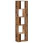 Preview: Bücherregal 5 Böden Altholz 45x23,5x162,5 cm Holzwerkstoff