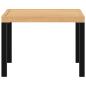 Preview: Garten-Couchtisch 55x55x39,5 cm Pulverbeschichteter Stahl