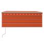 Preview: Markise Automatisch mit Rollo LED Windsensor 3,5x2,5 m