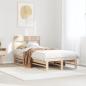 Preview: ARDEBO.de - Massivholzbett ohne Matratze 90x200 Kiefernholz