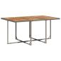 Preview: 11-tlg. Garten-Essgruppe mit Kissen Grau Poly Rattan
