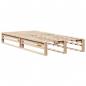 Preview: Massivholzbett ohne Matratze 90x200 Kiefernholz