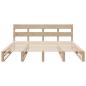 Preview: Massivholzbett ohne Matratze 180x200 Kiefernholz