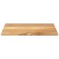 Preview: Tischplatte 80x70x3,8 cm Rechteckig Massivholz Mango
