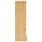 Preview: Badschrank Corona 70x33x110 cm Massivholz Kiefer