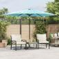 Preview: ARDEBO.de - Sonnenschirm mit Stahlmast Blau 288x288x225 cm