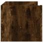 Preview: Wandregal Räuchereiche 100x35x30,5 cm Holzwerkstoff
