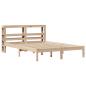 Preview: Massivholzbett ohne Matratze 160x200 cm Kiefernholz