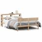 Preview: Massivholzbett ohne Matratze 120x200 cm Kiefernholz