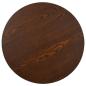 Preview: Bistrotisch Dunkelbraun 60 cm MDF