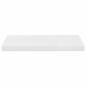 Preview: Schweberegale 4 Stk. Hochglanz-Wei? 60x23,5x3,8 cm MDF