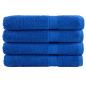 Preview: ARDEBO.de - Premium Handtücher SOLUND 4 Stk. Blau 100x200 cm 600 g/m²