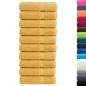Preview: Premium Handtücher SOLUND 10 Stk. Gold 50x100 cm 600 g/m²