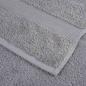 Preview: Premium Handtücher SOLUND 10 Stk. Grau 100x200 cm 600 g/m²