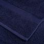 Preview: Premium Handtücher SOLUND 2 Stk. Marineblau 50x100 cm 600 g/m²