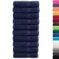 Preview: Premium Duschtücher SOLUND 10 Stk. Marineblau 70x140 cm 600 g/m²