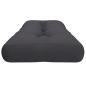 Preview: Palettenkissen Anthrazit 120x40x12 cm Stoff