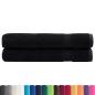 Preview: Premium-Handtücher SOLUND 2 Stk. Schwarz 100x200 cm 600 g/m²