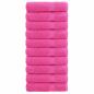 Preview: ARDEBO.de - Premium-Duschtücher SOLUND 10 Stk. Rosa 70x140 cm 600 g/m²