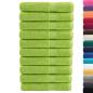 Preview: Premium-Handtücher SOLUND 10 Stk. Apfelgrün 100x200 cm 600 g/m²
