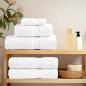 Preview: ARDEBO.de - 12 tlg. Premium-Handtuch-Set SOLUND Weiß 600 g/m²