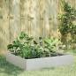 Preview: ARDEBO.de - Hochbeet 100x100x33,5 cm Edelstahl