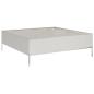 Preview: Hochbeet 100x100x33,5 cm Edelstahl