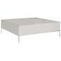 Preview: Hochbeet 100x100x33,5 cm Edelstahl