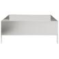 Preview: Hochbeet 100x100x41 cm Edelstahl