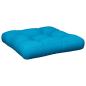 Preview: Palettenkissen Blau 50x50x12 cm Stoff