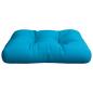 Preview: Palettenkissen Blau 50x50x12 cm Stoff