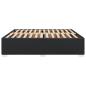 Preview: Bettgestell Schwarz 180x200 cm Kunstleder
