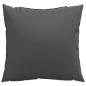 Preview: Sofakissen 4 Stk. Anthrazit 60x60 cm Stoff