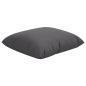 Preview: Sofakissen 4 Stk. Anthrazit 60x60 cm Stoff