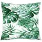 Preview: Sofakissen 4 Stk. Blattmuster 50x50 cm Stoff