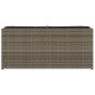 Preview: Pflanzkübel mit 2 Töpfen 2 Stk. Grau 90x20x40 cm Poly Rattan