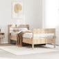 Preview: ARDEBO.de - Massivholzbett ohne Matratze 75x190 cm Kiefernholz