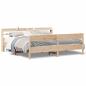 Preview: Massivholzbett ohne Matratze 180x200 Kiefernholz