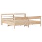 Preview: Massivholzbett ohne Matratze 180x200 Kiefernholz