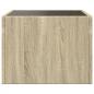 Preview: Nachttisch mit Infinity-LED Sonoma-Eiche 40x40x30 cm