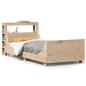 Preview: Massivholzbett ohne Matratze 90x200 Kiefernholz
