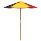 Preview: Sonnenschirm für Kinder mit Holzmast Ø120x140 cm