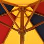 Preview: Sonnenschirm für Kinder mit Holzmast Ø120x140 cm