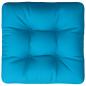 Preview: Palettenkissen Hellblau 58x58x10 cm Stoff