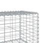 Preview: Gabione mit Deckel 200x50x50 cm Verzinktes Eisen