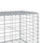 Preview: Gabione mit Deckel 700x50x50 cm Verzinktes Eisen